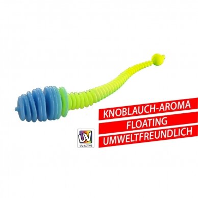 Guminukai Su skoniu Drop-shot UV-Efektas Floating Plaukiantys 5
