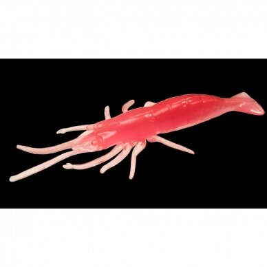 Guminukas Real Shrimp Krevetė UV-aktyvus 10cm Germany 6