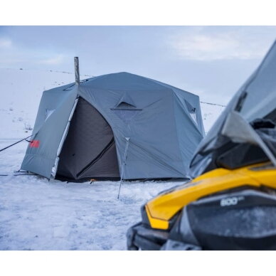 2027 PALAPINĖ KUBAS XXL RAPALA NORDIC HUB 36 Erdvi žieminės Vasarinė žūklės palapinė 9