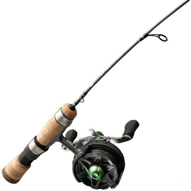 Žieminis SPININGĖLIS + RITĖ 13 Inline Ice Fishing Combo RH Cork Žieminis SPININGĖLIS + RITĖ 13 Inline Ice Fishing Combo RH Cork