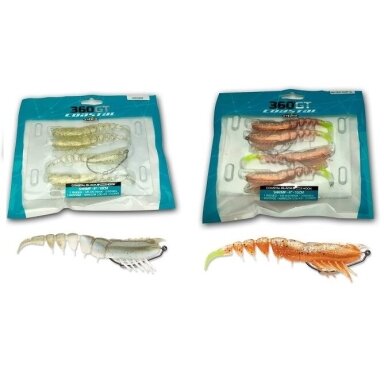 AKCIJA! Perki 1 - gauni 2! Guminukai Storm Shirimp 8cm, 10cm 4vnt + kablys AKCIJA! Perki 1 - gauni 2! Guminukai Storm Shirimp 8cm, 10cm 4vnt + kablys