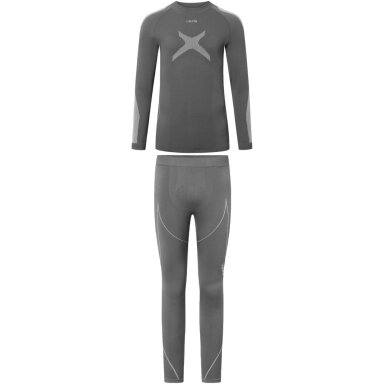 Labai Šilti Apatiniai Viking Thermo rūbai 2-dalių komplektas Therma Prime Man Grey 65% Sensil® Bodyfresh Komfortas iki –15 °C Labai Šilti Apatiniai Viking Thermo rūbai 2-dalių komplektas Therma Prime Man Grey 65% Sensil® Bodyfresh Komfortas iki –15 °C
