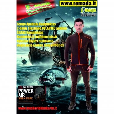 Apatiniai žieminiai Thermo rūbai Lyzard Kostiumas Labai Šiltas Storas Fleece Polartec Komplektas Kelnės+Viršus Apatiniai žieminiai Thermo rūbai Lyzard Kostiumas Labai Šiltas Storas Fleece Polartec Komplektas Kelnės+Viršus