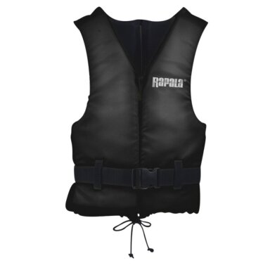 RAPALA Gelbėjimosi liemenė Life Vest Black Juoda 90+kg 50N RAPALA Gelbėjimosi liemenė Life Vest Black Juoda 90+kg 50N