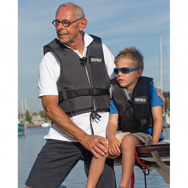 RAPALA Gelbėjimosi liemenė Life Vest Black Juoda 90+kg 50N RAPALA Gelbėjimosi liemenė Life Vest Black Juoda 90+kg 50N