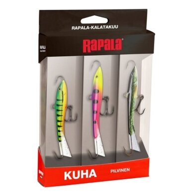 Balansyrų komplektas RAPALA Zander Cloudy 3vnt Balansyrų komplektas RAPALA Zander Cloudy 3vnt