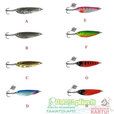 Blizgė Seatrout Mod-1 28g Blizgės tinka Vejažuvėms, Lašišoms, Šlakiams ir Lydekoms Blizgė Seatrout Mod-1 28g Blizgės tinka Vejažuvėms, Lašišoms, Šlakiams ir Lydekoms