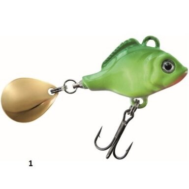 Blizgė Spinner-Jig su guoliu ir lapeliu Ešerys-Lydeka Blizgė Spinner-Jig su guoliu ir lapeliu Ešerys-Lydeka