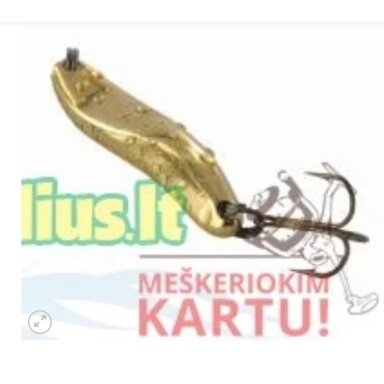 Blizgutė žieminė Lenkta  Auksinė 7g