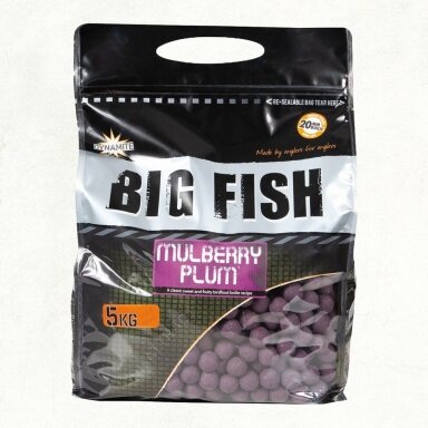 Boiliai Dynamite Mulberry Plum 20mm 1kg, 5kg Boiliai Dynamite Mulberry Plum 20mm 1kg, 5kg