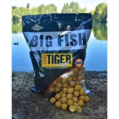 Boiliai Dynamite Sweet Tiger NUT & Corn 20mm 5kg Boiliai Dynamite Sweet Tiger NUT & Corn 20mm 5kg