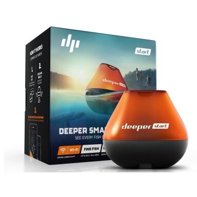 Naujas 2025m Echolotas Deeper Žuvų paieškos sensorius DEEPER Start