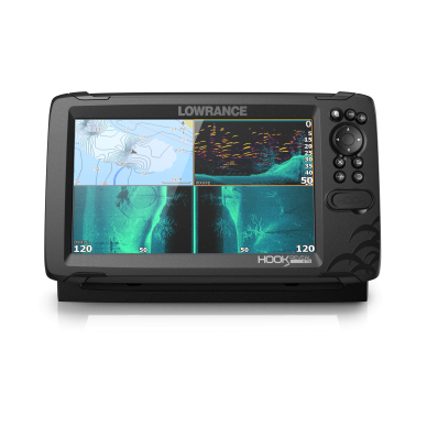 Echolotas Lowrance HOOK Reveal 9 TripleShot with CHIRP, SideScan, DownScan &amp; Base Map