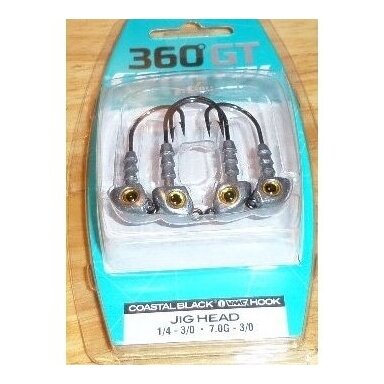 Galvakabliai STORM 360GT COASTAL JIG 4vnt Galvakabliai STORM 360GT COASTAL JIG 4vnt