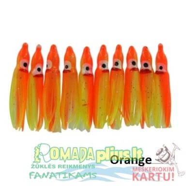 Guminukai Octopus 4.5cm 10vnt