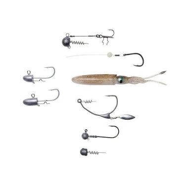 Guminukas jūrinis Kvepantis Kalmaro Imitacija 3D Swim Squid 25cm 86g Guminukas jūrinis Kvepantis Kalmaro Imitacija 3D Swim Squid 25cm 86g