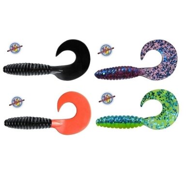 Guminukas Tvister UV aktyvus 7cm Germany Guminukas Tvister UV aktyvus 7cm Germany
