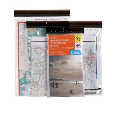 Imautės atsparios vandeniui Waterproof LocTop Map Lifeventure