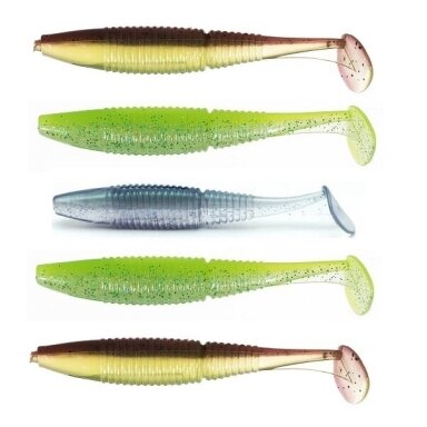 IŠPARDAVIMAS! Guminukai Soft Real 10cm 5vnt Mix IŠPARDAVIMAS! Guminukai Soft Real 10cm 5vnt Mix