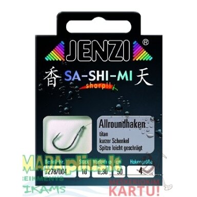 Kabliukai su pavadėliais Sashimi Allround