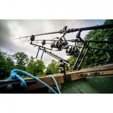 Stovas Daiwa meškerėms Valtinis 3-meškerėms Carp Feeder Boat Pod Žvejybai iš valčių nuo Lieptelių ir Tiltų Stovas Daiwa meškerėms Valtinis 3-meškerėms Carp Feeder Boat Pod Žvejybai iš valčių nuo Lieptelių ir Tiltų