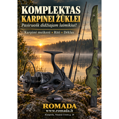 Karpinis setas Anaconda Magist 13 ft 3.50 lb su Ritė + Meškerės dėklas Karpinis setas Anaconda Magist 13 ft 3.50 lb su Ritė + Meškerės dėklas