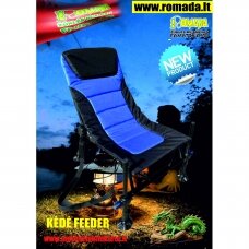 Kėdė Feeder Fotelis Plati lengva 25mm teleskopinės kojos Plati lengva Dugninės Plūdinės Žūklės Mėgėjams