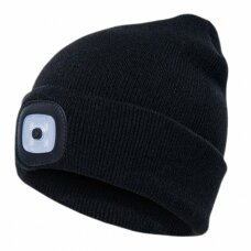 Kepurė Fleece Žvejybinė arba Medžioklinė su USB LED Prožektorium nereikalingi elementai