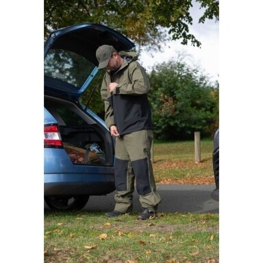 Kelnės Waterproof Jacket Olive/Black Nuo Lietaus Wychwood Kelnės Waterproof Jacket Olive/Black Nuo Lietaus Wychwood