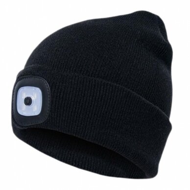Kepurė Fleece Žvejybinė arba Medžioklinė su USB LED Prožektorium nereikalingi elementai 1