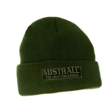 Kepurė žieminė megzta Winter green
