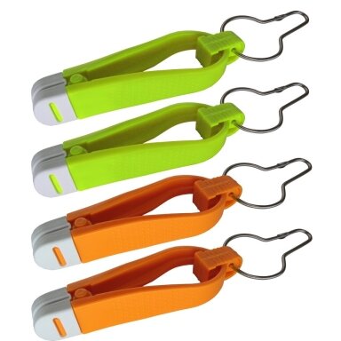 Klipsai valo Trolling Downrigger 4vnt 11cm Klipsai valo Trolling Downrigger 4vnt 11cm