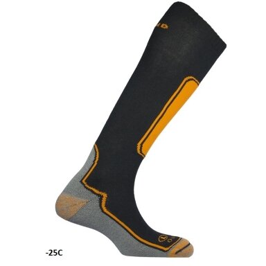 Kojinės aukštos Slidininkams Moterims  Dydis 38-41 Mund SKIING OUTLAST® Komfortas nuo 0 iki -25C Made in Spain Firmos MUND