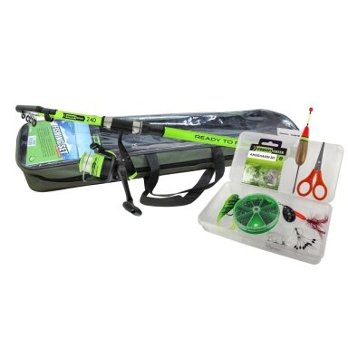 Komplektas Combo Green Concept + priedai reikalingi žvejybai Germany Komplektas Combo Green Concept + priedai reikalingi žvejybai Germany