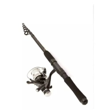 Komplektas Setas Tele Meškerė su rite +Valas 210cm Viskas supakuota ant gražios Firminės ABUGARCIA PAKUOTĖS Komplektas Setas Tele Meškerė su rite +Valas 210cm Viskas supakuota ant gražios Firminės ABUGARCIA PAKUOTĖS