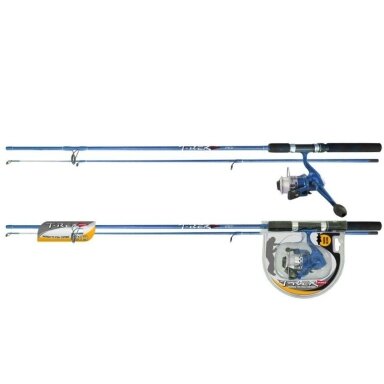 Komplektas T-REX Pro Setas Spiningas su rite +Valas 210cm JENZI Vokiška Kokybė! Komplektas T-REX Pro Setas Spiningas su rite +Valas 210cm JENZI Vokiška Kokybė!