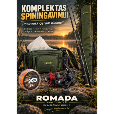 Komplektas Spiningavimui IRON CLAW Spiningas 195cm 6-24g + Ritė su valu + Dėklas + Rankinė su dėžutėmis Komplektas Spiningavimui IRON CLAW Spiningas 195cm 6-24g + Ritė su valu + Dėklas + Rankinė su dėžutėmis