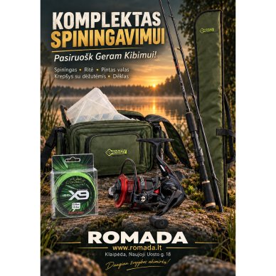 Komplektas Spiningavimui IRON CLAW Spiningas 240cm 32-80g + Ritė su valu + Dėklas + Rankinė su dėžutėmis Komplektas Spiningavimui IRON CLAW Spiningas 240cm 32-80g + Ritė su valu + Dėklas + Rankinė su dėžutėmis