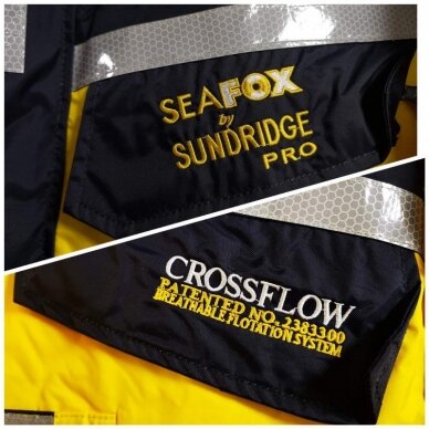 Kostiumas Neskęstantis žieminis žvejybinis Kvepuojantis Firmos SEAFOX PROFI 2-dalių iš UK Sundridge 4