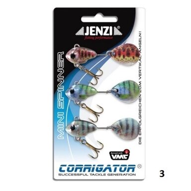 Legendinis Blizgių komplektas Mini Spinner su lapeliu 12g Legendinis Blizgių komplektas Mini Spinner su lapeliu 12g