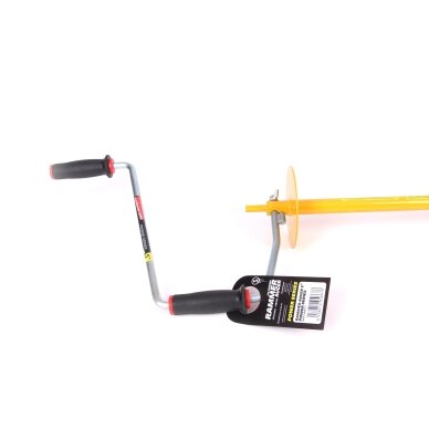Ledo grąžtas Dvigubas su Adaptorium į Drelę 130mm / 150mm Suomija 6 Ledo grąžtas Dvigubas su Adaptorium į Drelę 130mm / 150mm Suomija 6