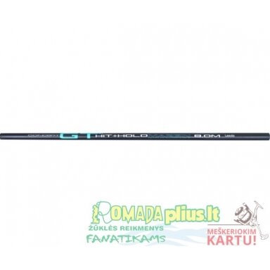Meškerė GT-X Carbon 8m + tūba Wychwood