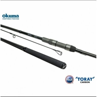 Meškerė Okuma Carp 8K 3.96cm 3.5Lb 2-dalys