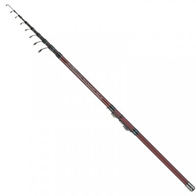 Meškerė Teleskopinė Spirad tele Travel 4.2m, 4.8m, 5.4m iki 40g Meškerė Teleskopinė Spirad tele Travel 4.2m, 4.8m, 5.4m iki 40g