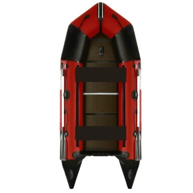 Naujiena Pripučiama AQUASTAR PVC valtis CAIMAN 3,60m su pilnu kietu dugnu RED / Black su kyliu Naujiena Pripučiama AQUASTAR PVC valtis CAIMAN 3,60m su pilnu kietu dugnu RED / Black su kyliu