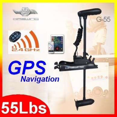 GPS Inkaras Elektrinis VALTIES VARIKLIS HASWING CAYMAN B55 gen 1.6 valdomas Telefonu arba Planšete arba pulteliu su inkaravimo migtuku 11