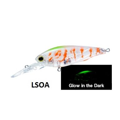Vobleris UV-technologijos Keičia Spalvas Yo-Zuri 50mm Hardcore Shad LG