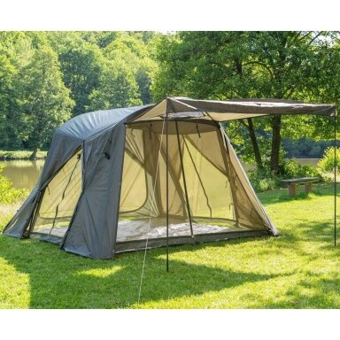 Palapinė vasarinė Carp Exclusive su veranda 300 x 320 x 190 cm Palapinė vasarinė Carp Exclusive su veranda 300 x 320 x 190 cm