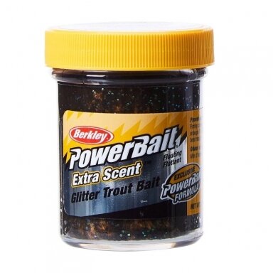 Pasta Upėtakiams Powerbait Gliter Trout Plaukianti BERKLEY Natural Scent Glitter Worm Pearl 50g naktinio slieko skonio Pasta Upėtakiams Powerbait Gliter Trout Plaukianti BERKLEY Natural Scent Glitter Worm Pearl 50g naktinio slieko skonio