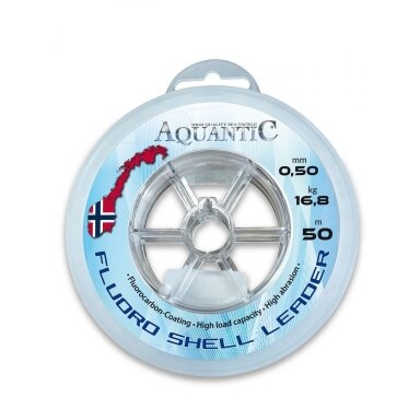 Pavadėlis Aquantic Fluorocarbon 50m 1.20mm Norway Pavadėlis Aquantic Fluorocarbon 50m 1.20mm Norway